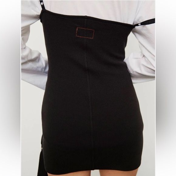 CALVIN KLEIN x HERON PRESTON WMNS CORSET DRESS L - Picture 8 of 16